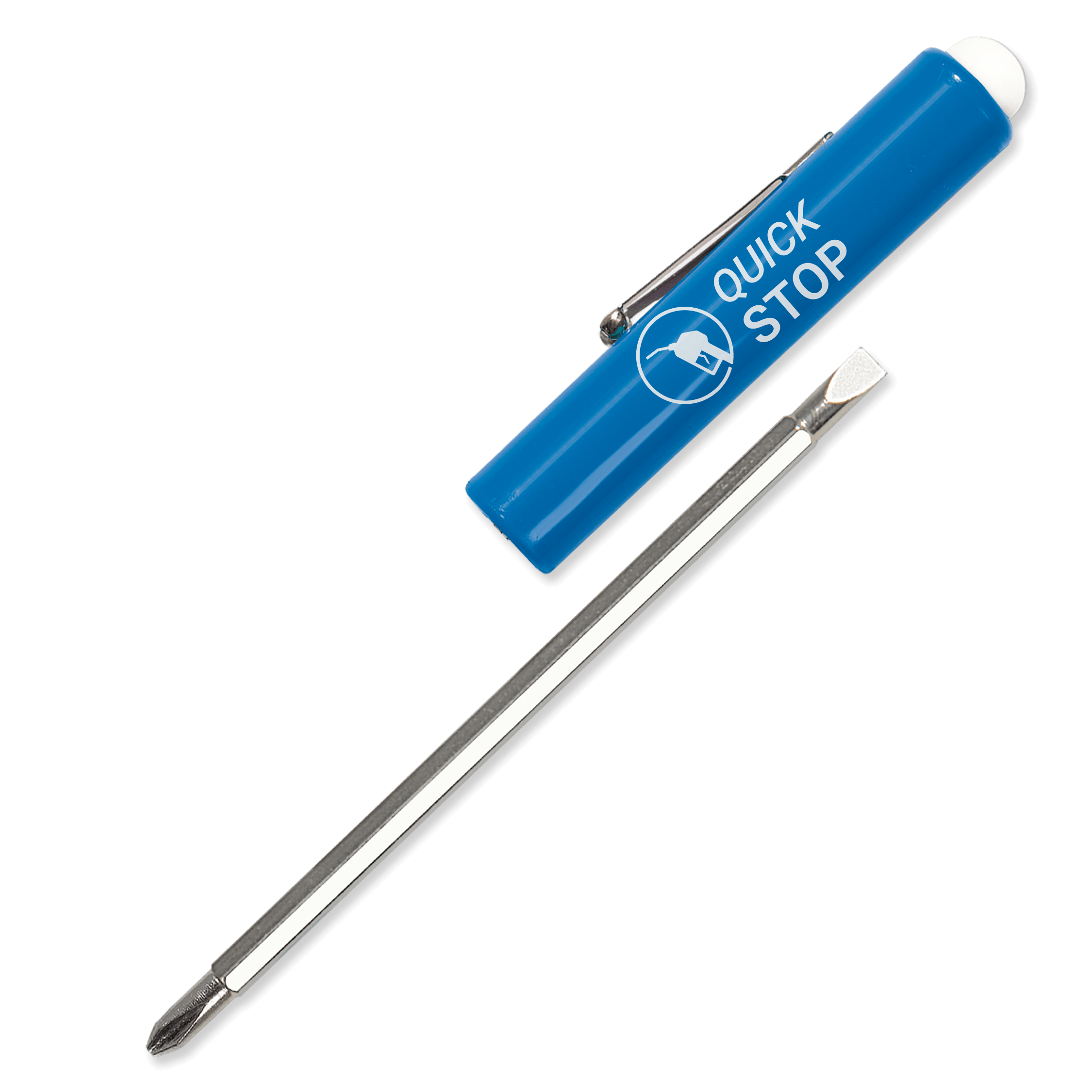 Bright Blue Imprinted